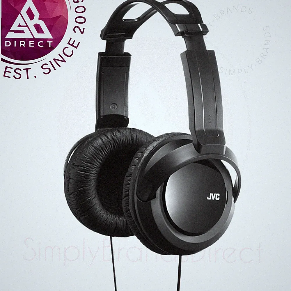 JVC HARX330 Full-Size Over-Ear Stereo Kopfhörer│Tiefer Bassanschluss│Reicher Bass Sound