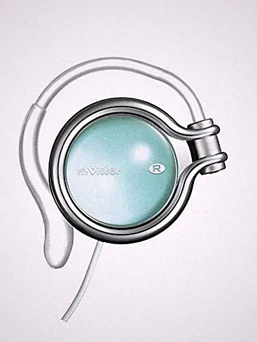 JVC HP-AL102-G Offener On-Ear Kopfhörer Over-the-Ear Smaragdgrün Neu