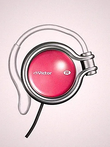JVC HP-AL102-R Offener Kopfhörer Over-the-Ear Granatrot aus Japan Neu