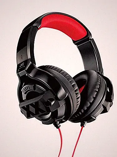 JVC Kenwood HA-XM20X XX Serie Over-Ear Kopfhörer kabelgebunden schwarz & rot NEU