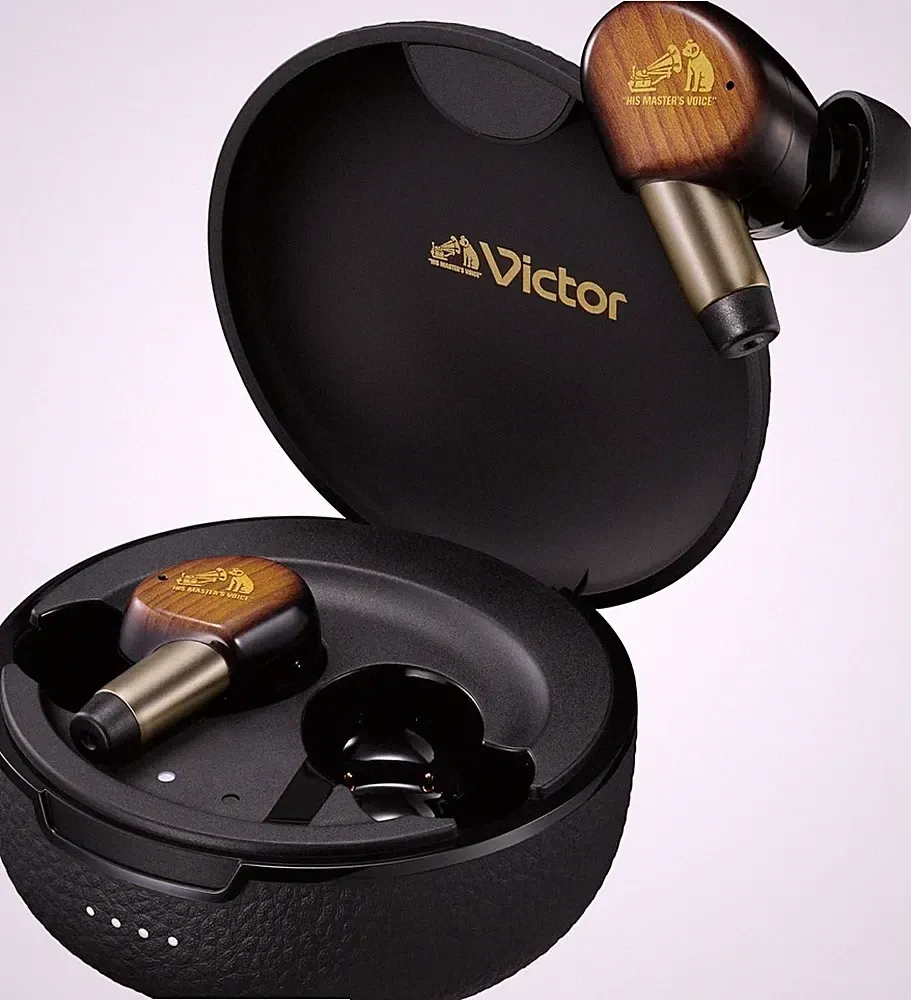JVC Kenwood Victor Wood Master Kopfhörer In-Ear mit Mikrofon