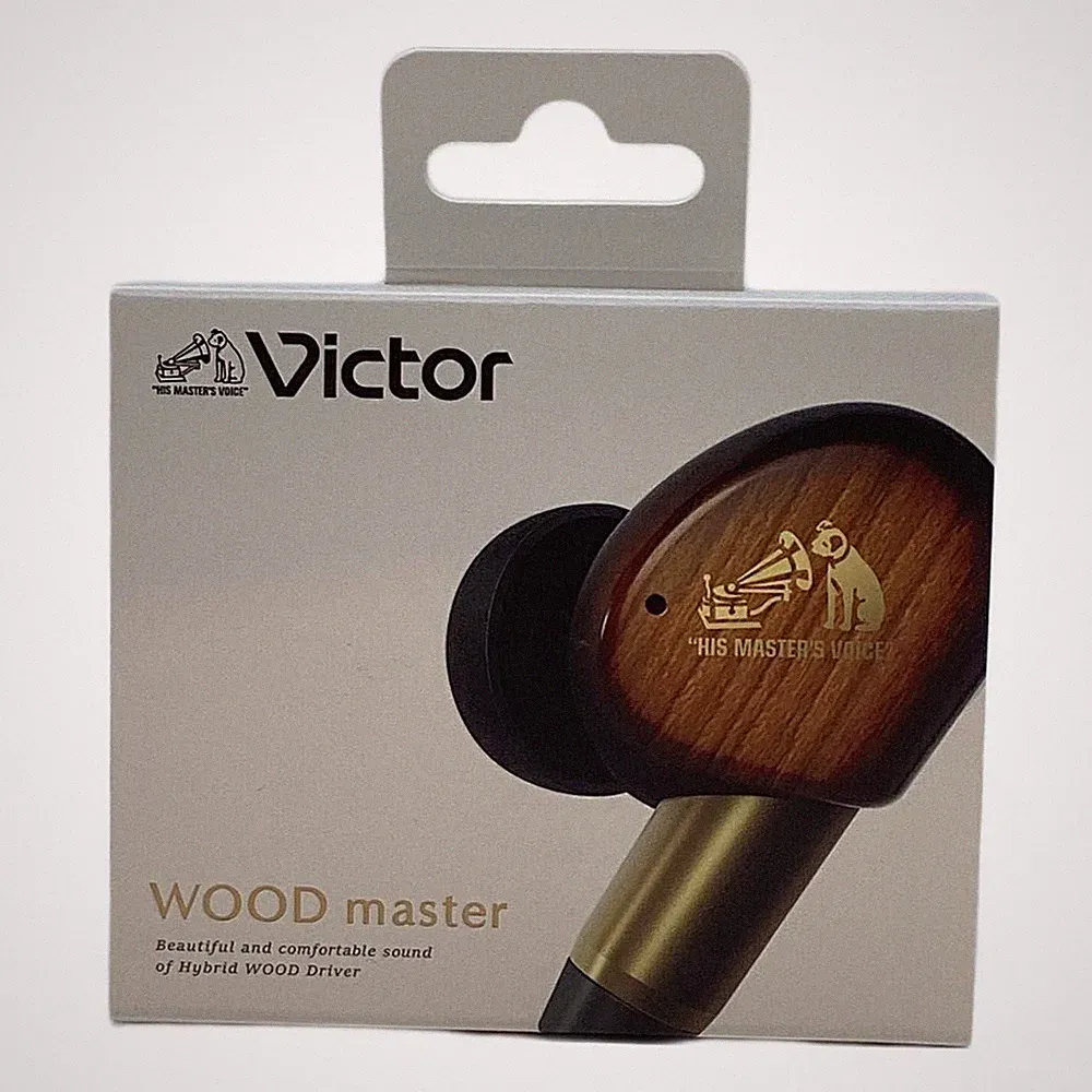 JVC Kenwood Victor Wood Master Kopfhörer In-Ear mit Mikrofon Einzelstück