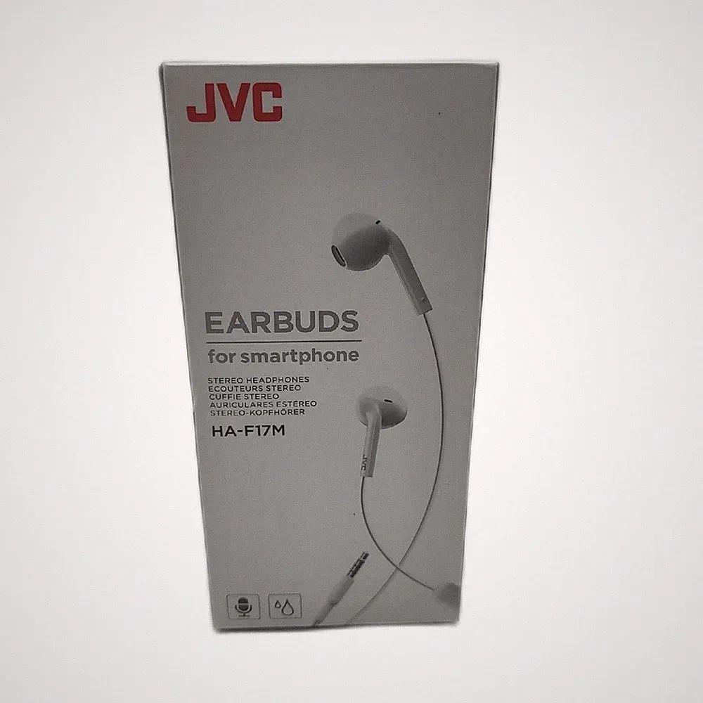 JVC Kopfhörer Zubehör Kabel HA F17MWU Weiß kompatibel langlebig robust