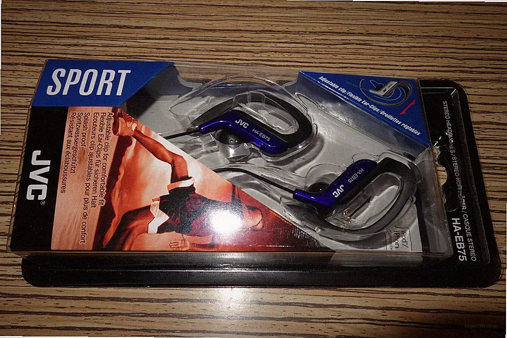 JVC MD Minidisc Kabel Kopfhörer 16-20000 HZ . Sport HA EB75. Rarität.Neuw.OVP