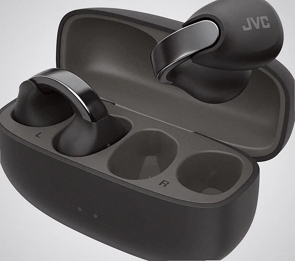 JVC Nearphones HA-NP1T True Wireless Bluetooth Open-Ear Kopfhörer Schwarz