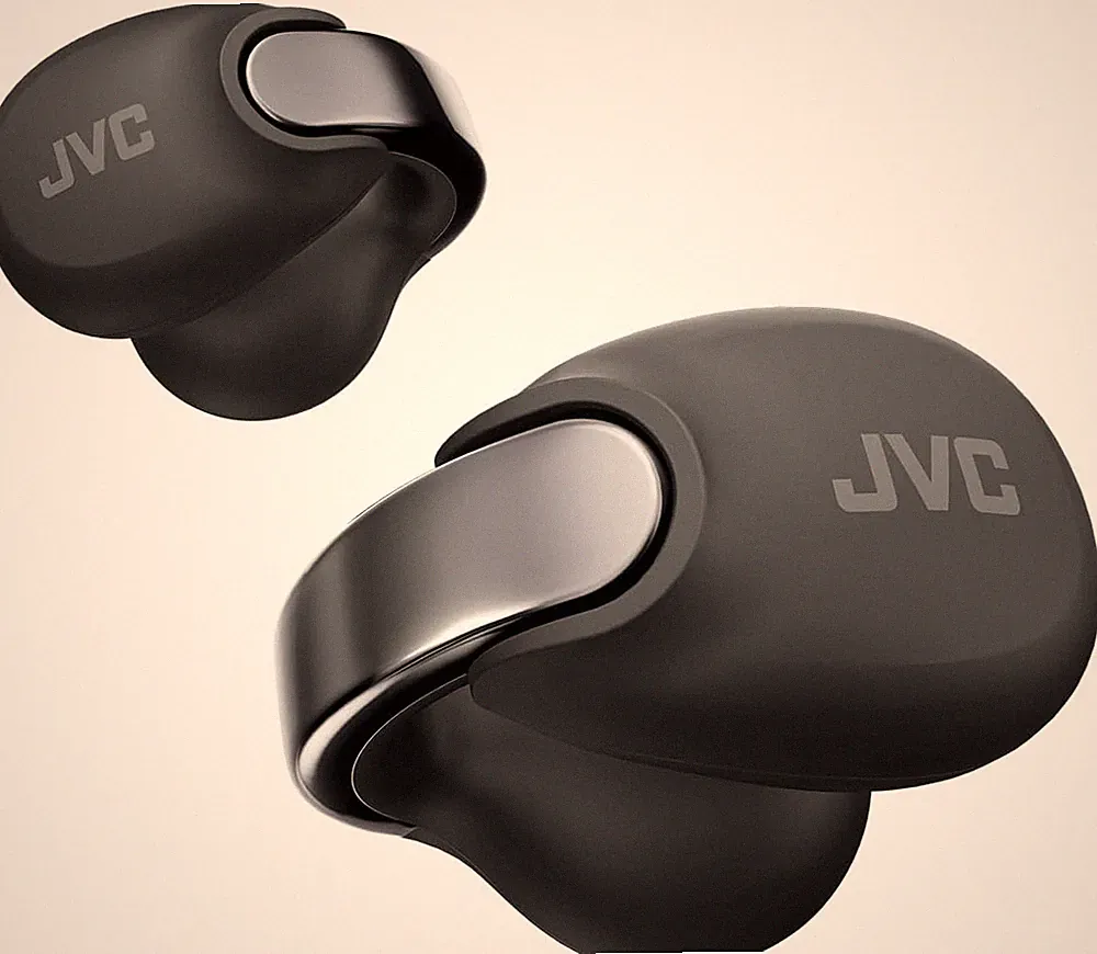 JVC Nearphones HA-NP1T True Wireless Open-Ear Kopfhörer Schwarz Wie Neu