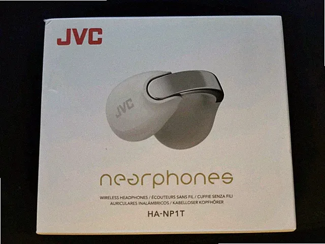 JVC NEARPHONES HA-NP1T-W True Wireless Kopfhörer im Schmuckdesign - Weiß