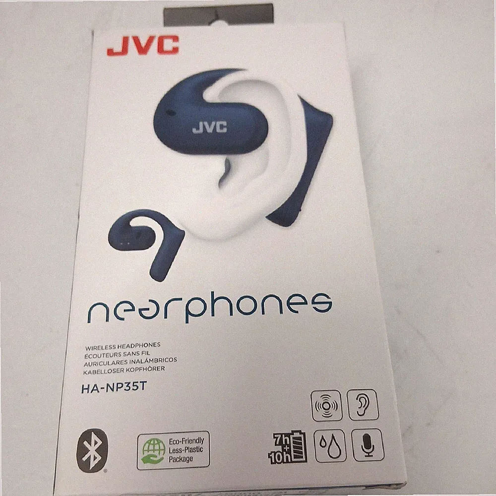 JVC Nearphones HA-NP35T-A True-Wireless Earbuds Kopfhörer – Defekt