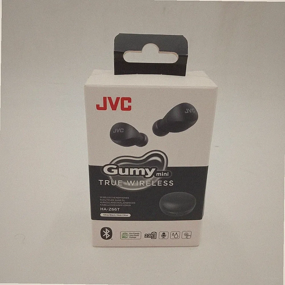 JVC Ohrhörer Mini Bluetooth Kabellos 3 Klangmodi kleine Größe Schwarz