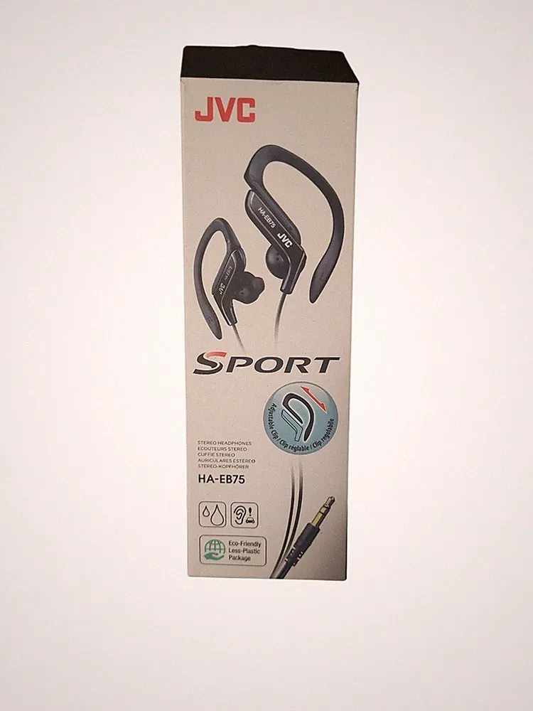 JVC Sport Headphones HA-EB75-B-E BLACK JVC Kopfhörer angenehm