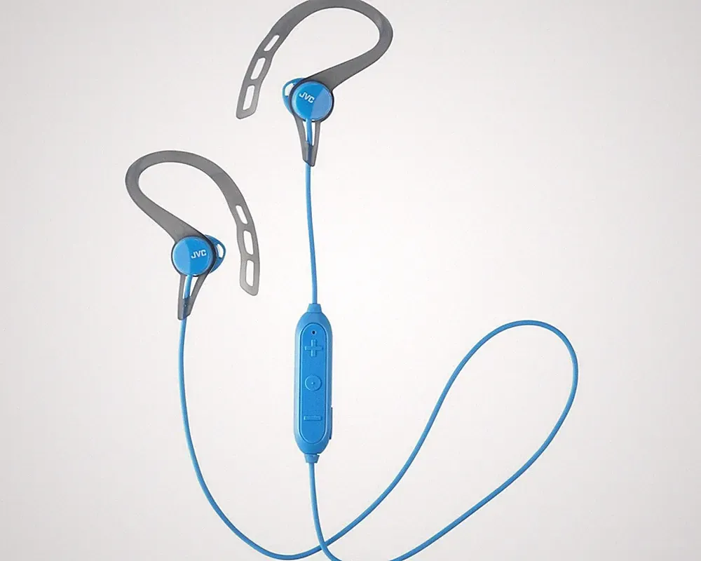 JVC Sport Wireless Bluetooth In Ear Kopfhörer - Blau
