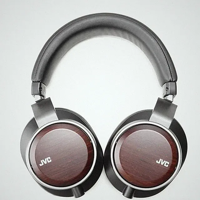 JVC Victor HA SW02 WOOD 02 Over Ear kabelgebundene Kopfhörer Audiophile ohne...