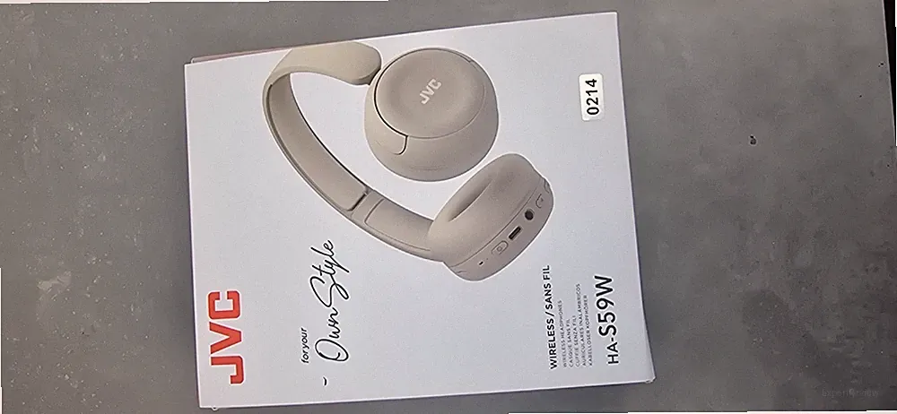 JVC Wireless Headphones with 50H Battery Life, Soft Cushions, Matt Beige