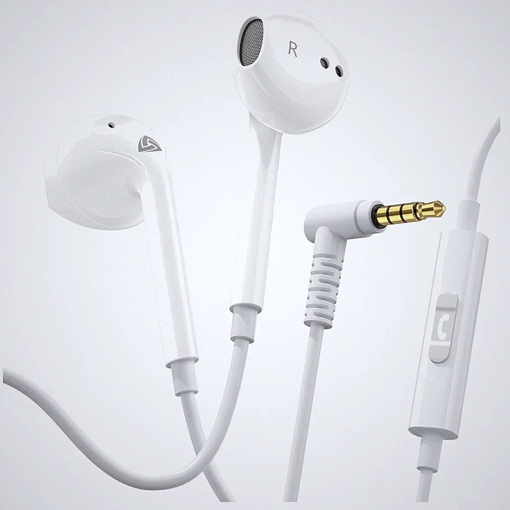 Kabel-Kopfhoerer In Ear mit Mikrofon Sprachsteuerung und 3,5mm Klinke