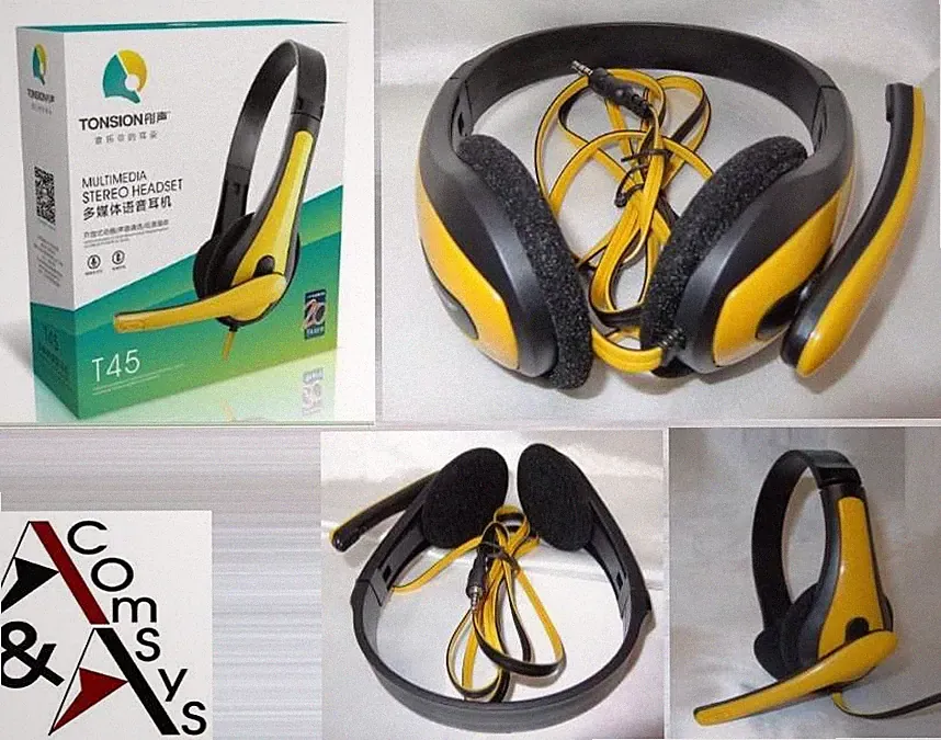 Kabelgebunden Over-Ear-Stereo-Kopfhörer Shell Headset Computer Tablet Handy