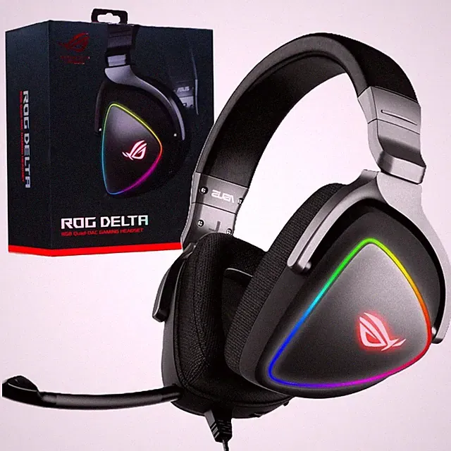 Kabelgebundene Gaming-Ohrhörer mit Mikrofon ASUS ROG Delta