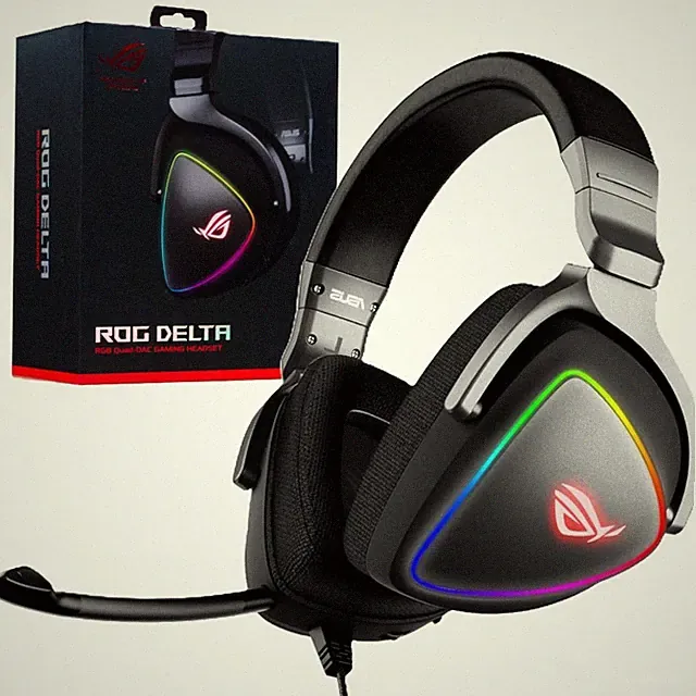 Kabelgebundene Gaming-Ohrhörer mit Mikrofon ASUS ROG Delta