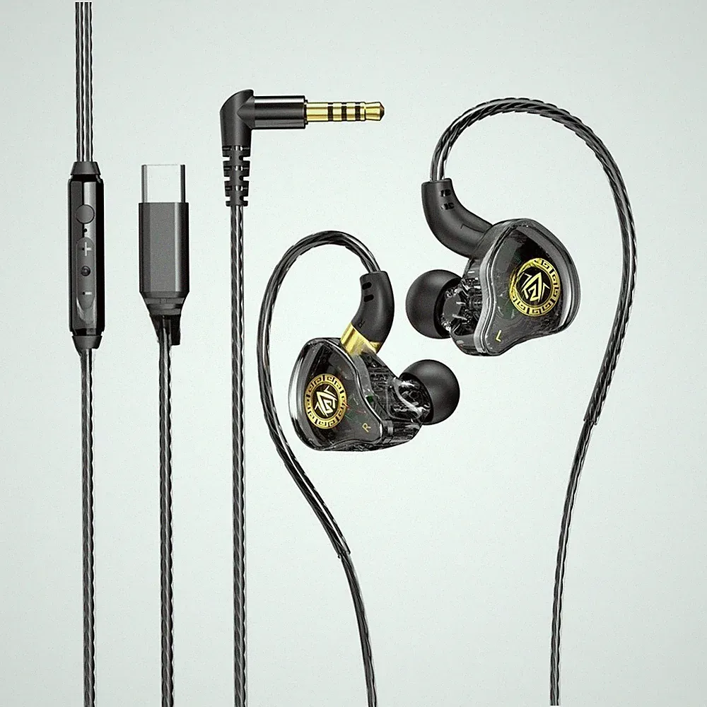 Kabelgebundene In-Ear Gaming Kopfhörer mit Mikrofon für iPhone für Samsung er