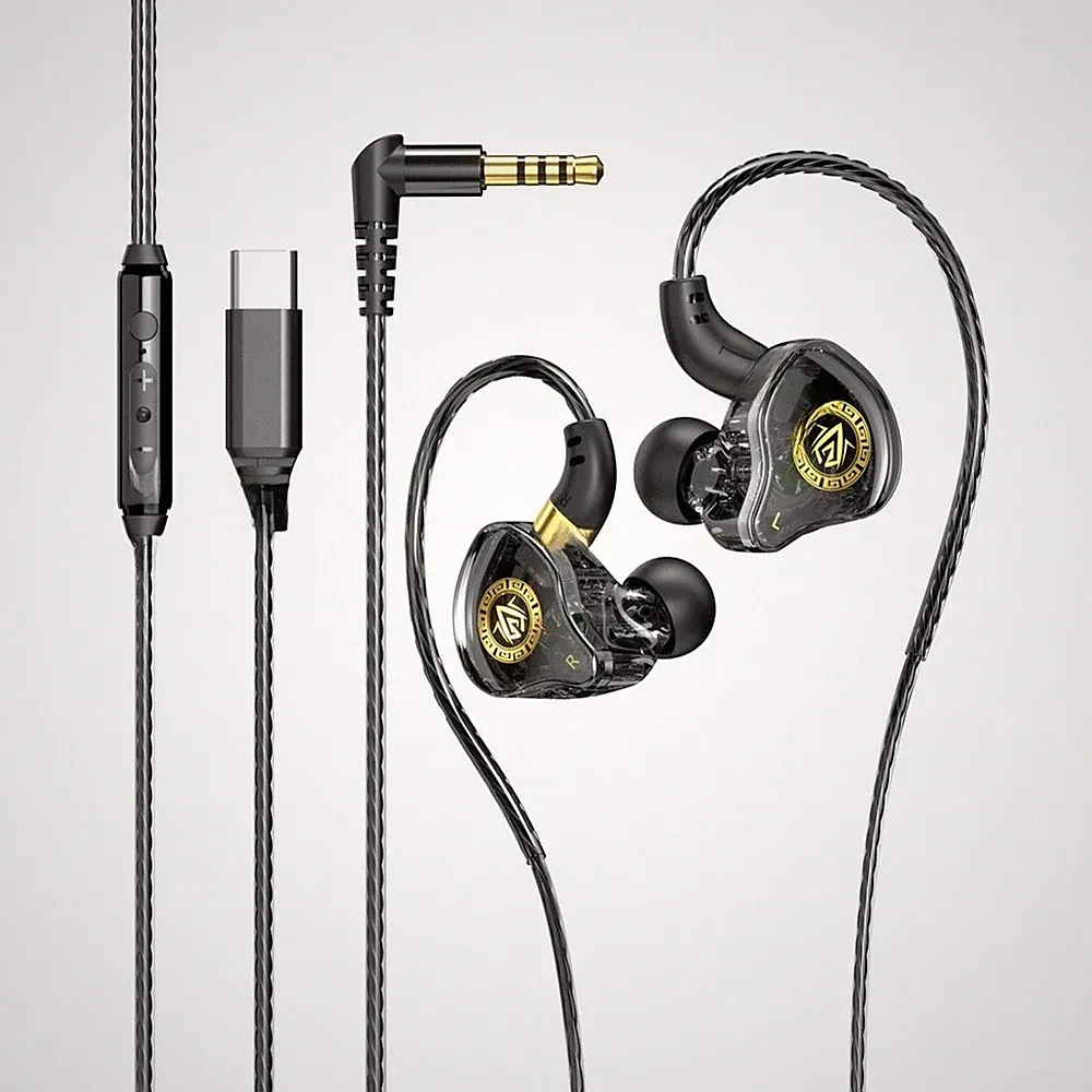 Kabelgebundene In-Ear Gaming Kopfhörer mit Mikrofon für iPhone für Samsung für