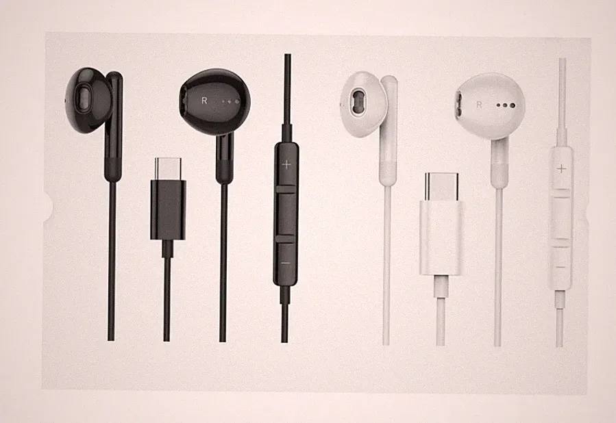 Kabelgebundene In-Ear-Kopfhörer mit 3,5-mm-Klinkenstecker, 2er-Set