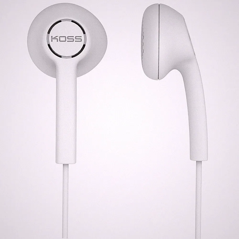 Kabelgebundene Kopfhörer, In-Ear-Ohrhörer, Leichte Earphones, Jack 3,5mm KOSS K