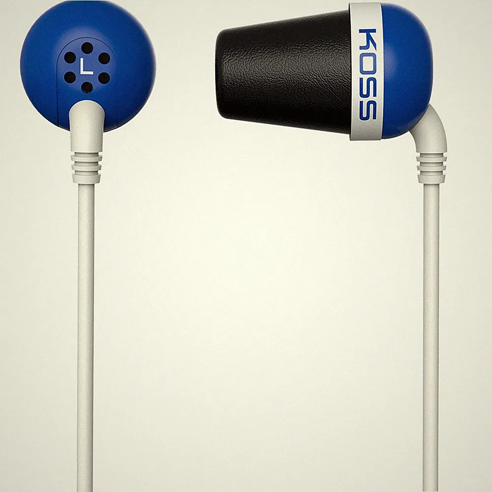 Kabelgebundene Kopfhörer, In-Ear-Ohrhörer, Leichte Earphones, Jack 3,5mm KOSS P