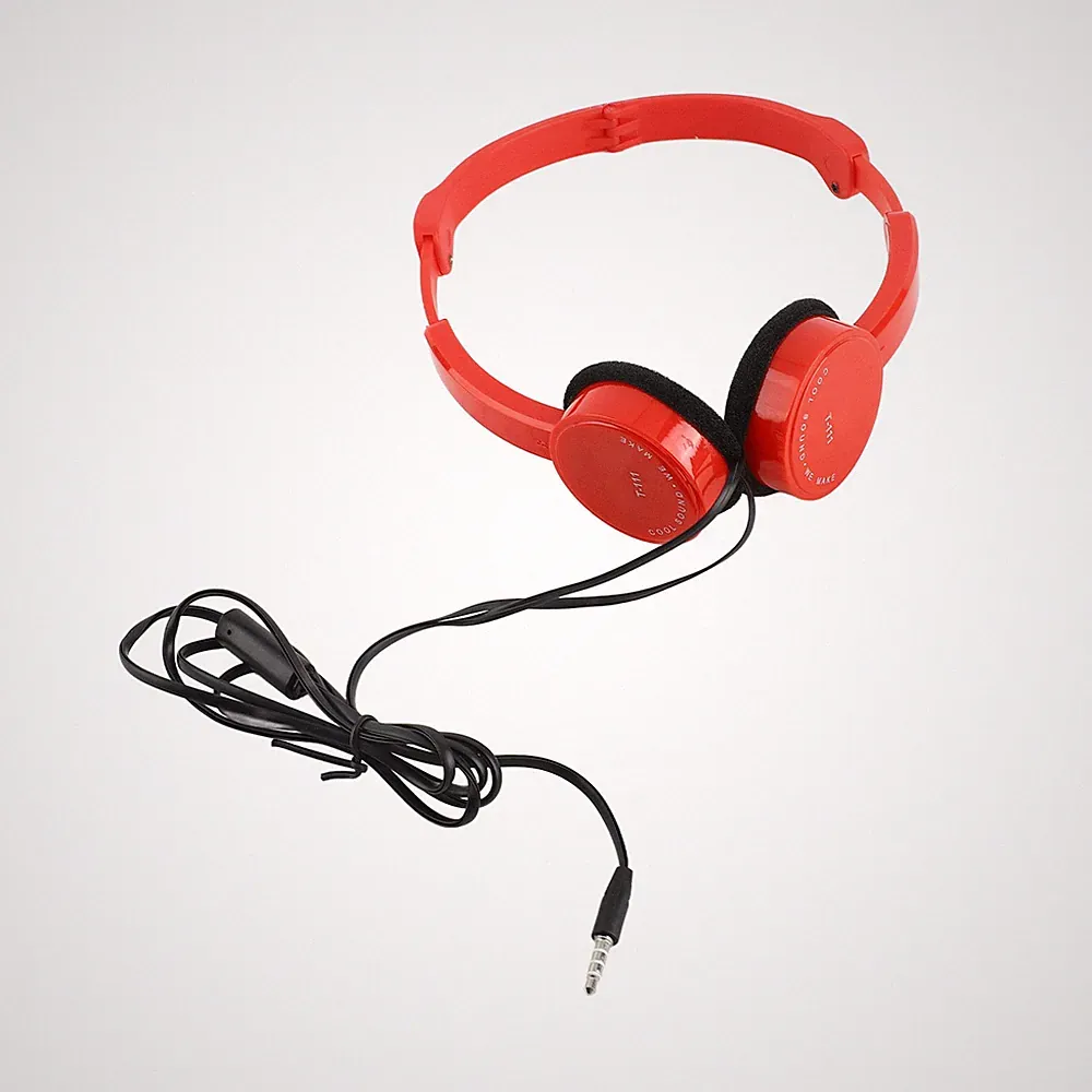 Kabelgebundene Over-Ear-Kopfhörer Mit 3 5-mm-Klinkenstecker Faltbar Spor B1LQ