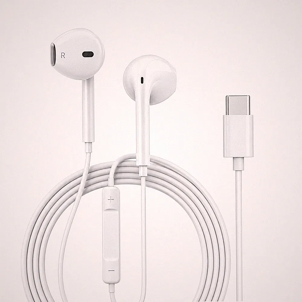 Kabelgebundenes USB-C Headset für Smartphone & Tablet