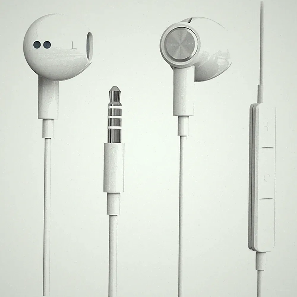 Kabelkopfhörer In-Ear Kabelgebunden Mikrofon Bass Geräuschisolierung