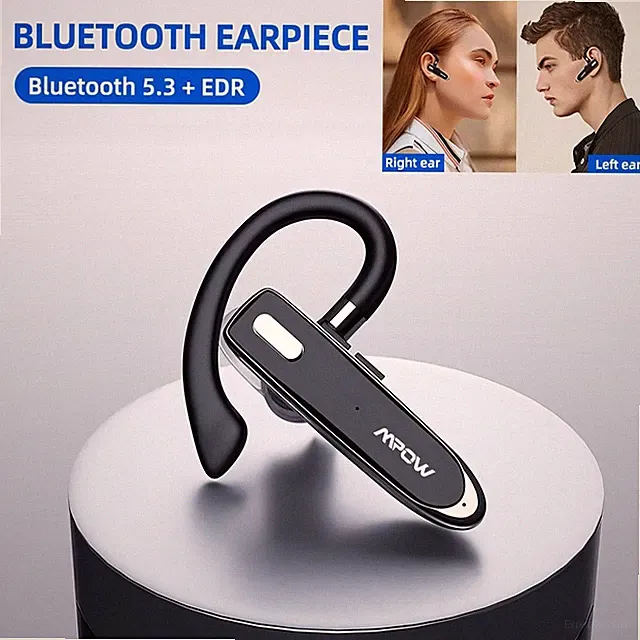 Kabellos Bluetooth 5.3 Kopfhörer Stereo Headset Ohrhörer Mikrofon Für Handy NEU