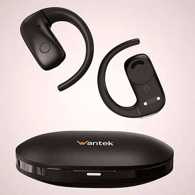 Kabellos Open ear Headphone Bluetooth Ohrhörer mit Ohrbügel HiFi Sportkopfhörer