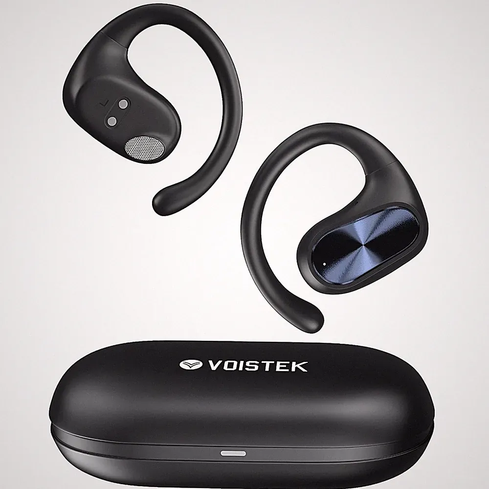 Kabellos Open Ear Ohrhörer mit Ohrbügel 3D Sound TWS Bluetooth Sportkopfhörer