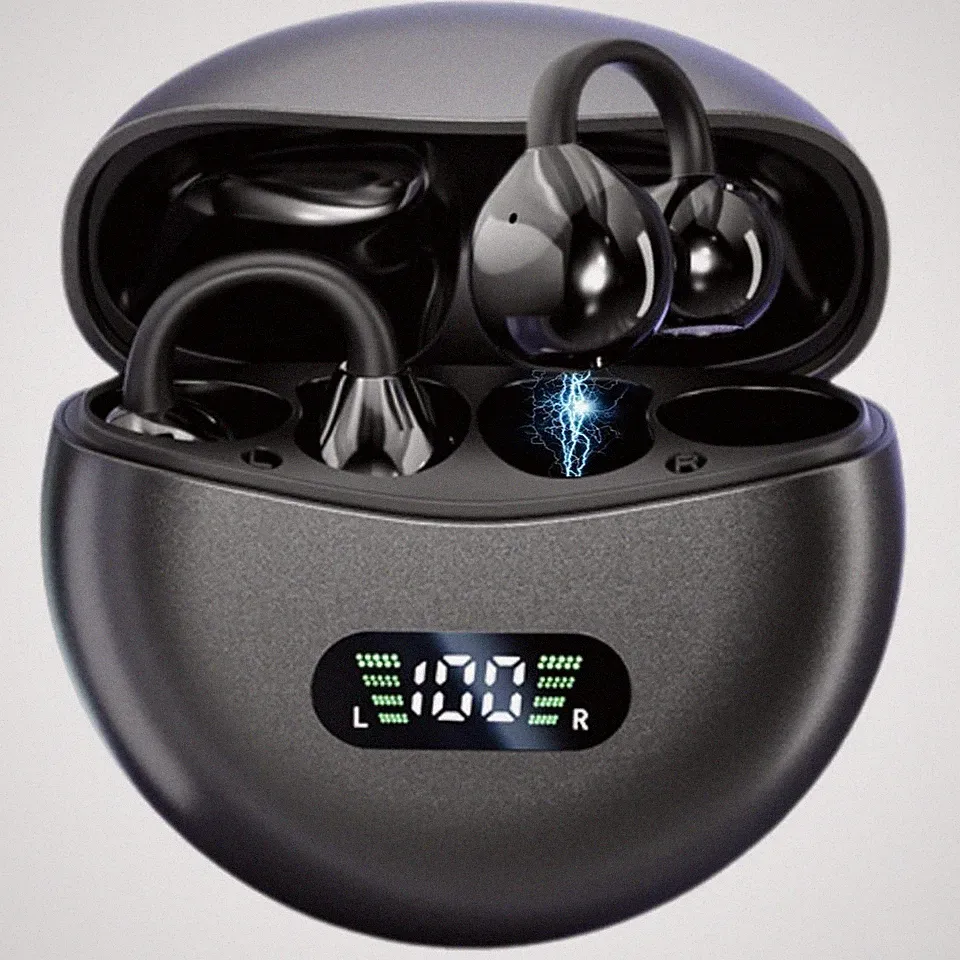 Kabellos Sport Kopfhörer Hi-Fi-Stereoanlage Bluetooth 5.4 Open Ear Kopfhörer
