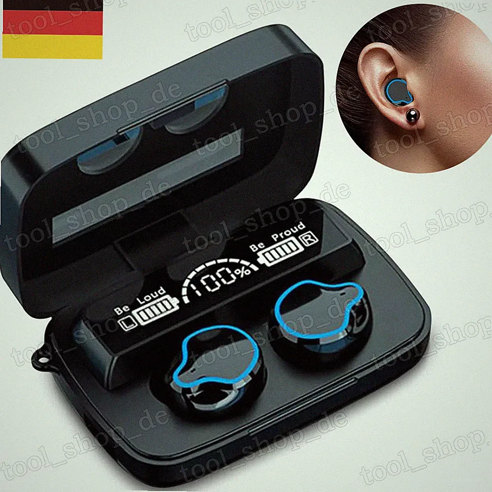 Kabellos Sport Kopfhörer In Ear Bluetooth 5.3 Wireless Earbuds Stereo Ohrhörer
