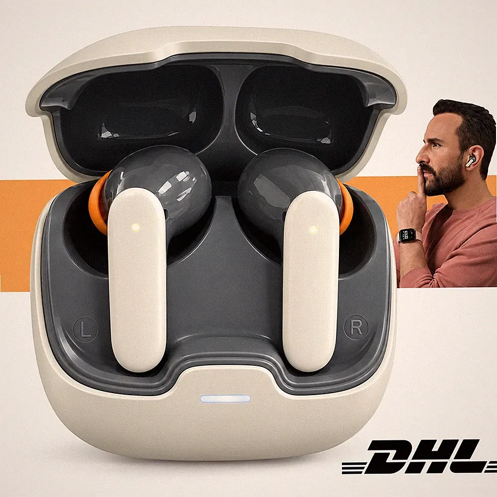 Kabellose Bluetooth In-Ear Kopfhörer – Mit Ladecase & langer Akkulaufzeit DHL