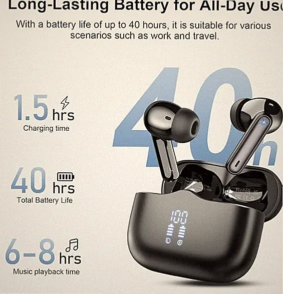 **Kabellose Bluetooth In-Ear Kopfhörer TWS mit Ladecase
