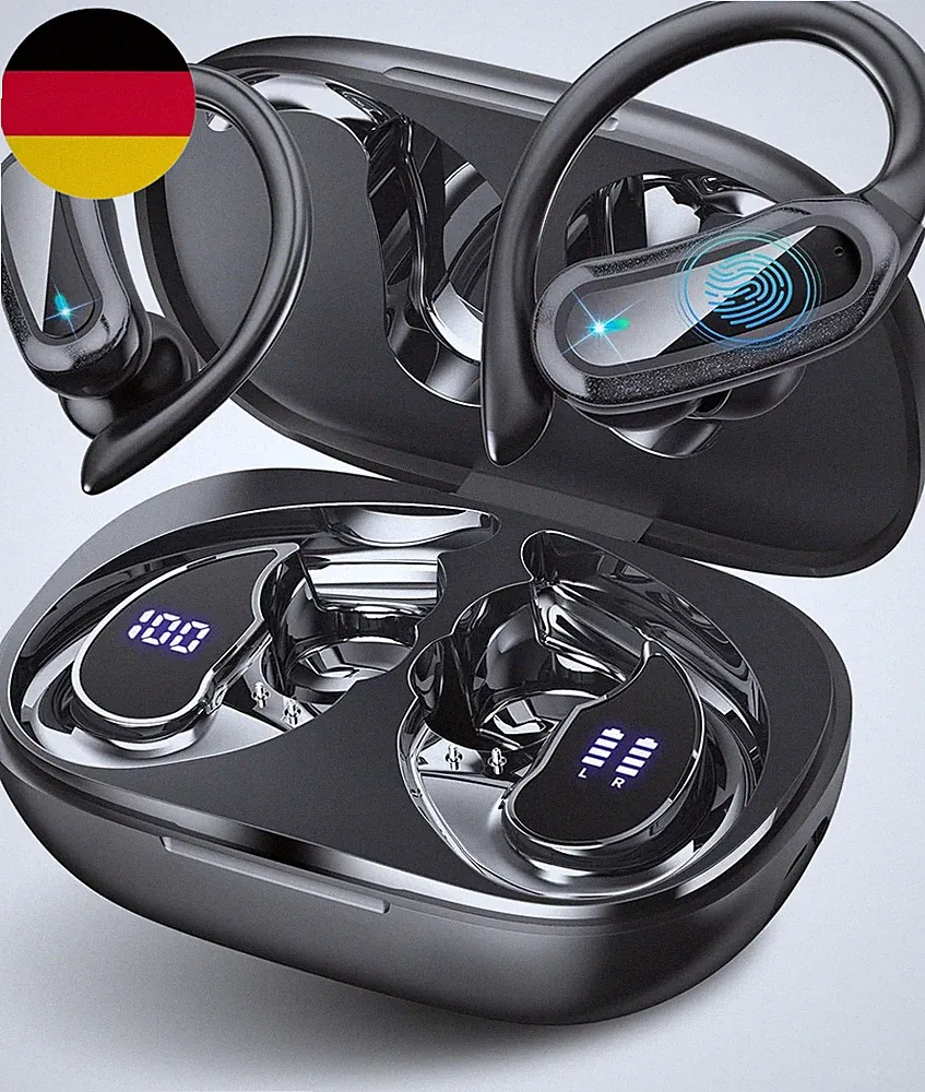 Kabellose Bluetooth-Kopfhörer, Bluetooth 5.3 Stereo, Over-Ear-Kopfhörer, Mikrofo