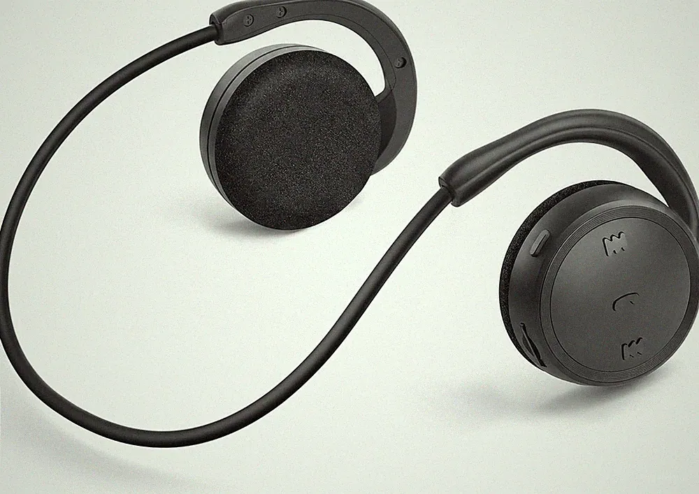 Kabellose Bluetooth Kopfhörer On Ear Schwarz Faltbar HiFi Stereo 10m schweißfest