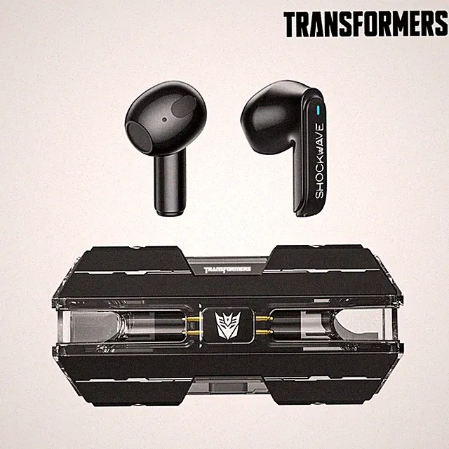 Kabellose Bluetooth-Kopfhörer TWS Transformers TF-T01 Bumblebee Black Schwarz