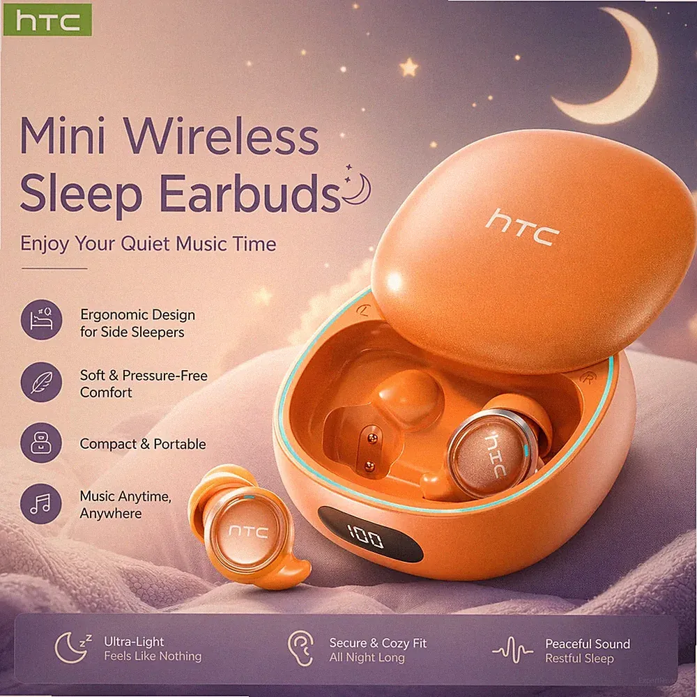 Kabellose HTC Kopfhörer In-Ear TWS Sport Bluetooth Ultraleicht 3g