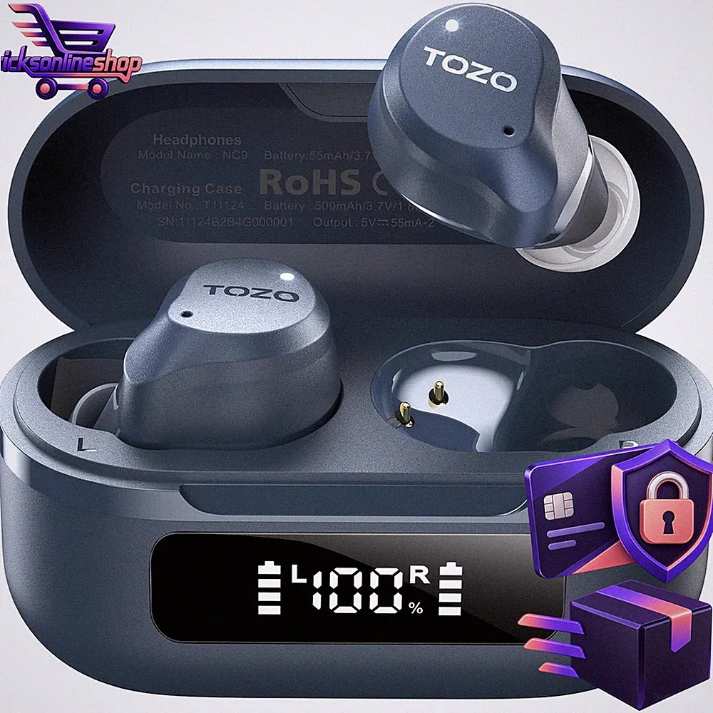 Kabellose In Ear Bluetooth Kopfhörer Hybrid ANC 45dB Noise Cancelling