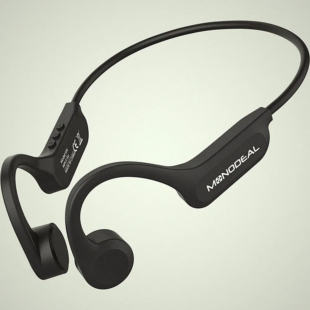 Kabellose Knochenschall SportKopfhörer Bluetooth 5.3 für Joggen und Fitness