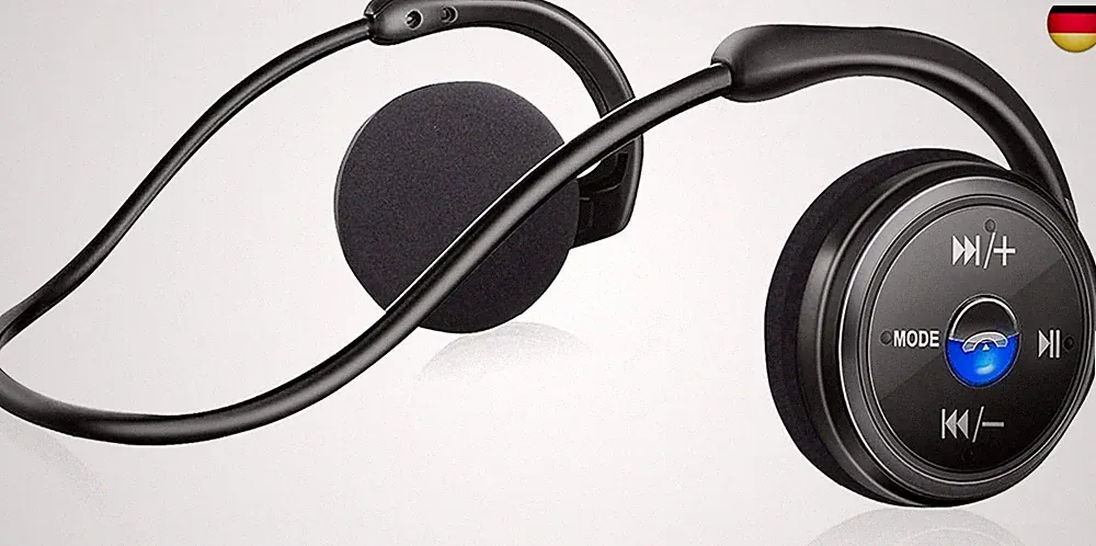 Kabellose Kopfhörer mit FM-Funktion, Bluetooth 5.0-Kopfhörer, Sport, schweißfest