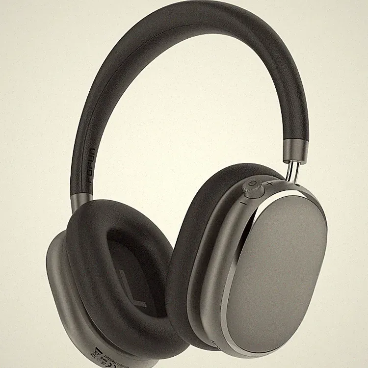 Kabellose Kopfhörer mit Hybrid Noise Cancelling, Raumgrau, 120 Stunden Akku