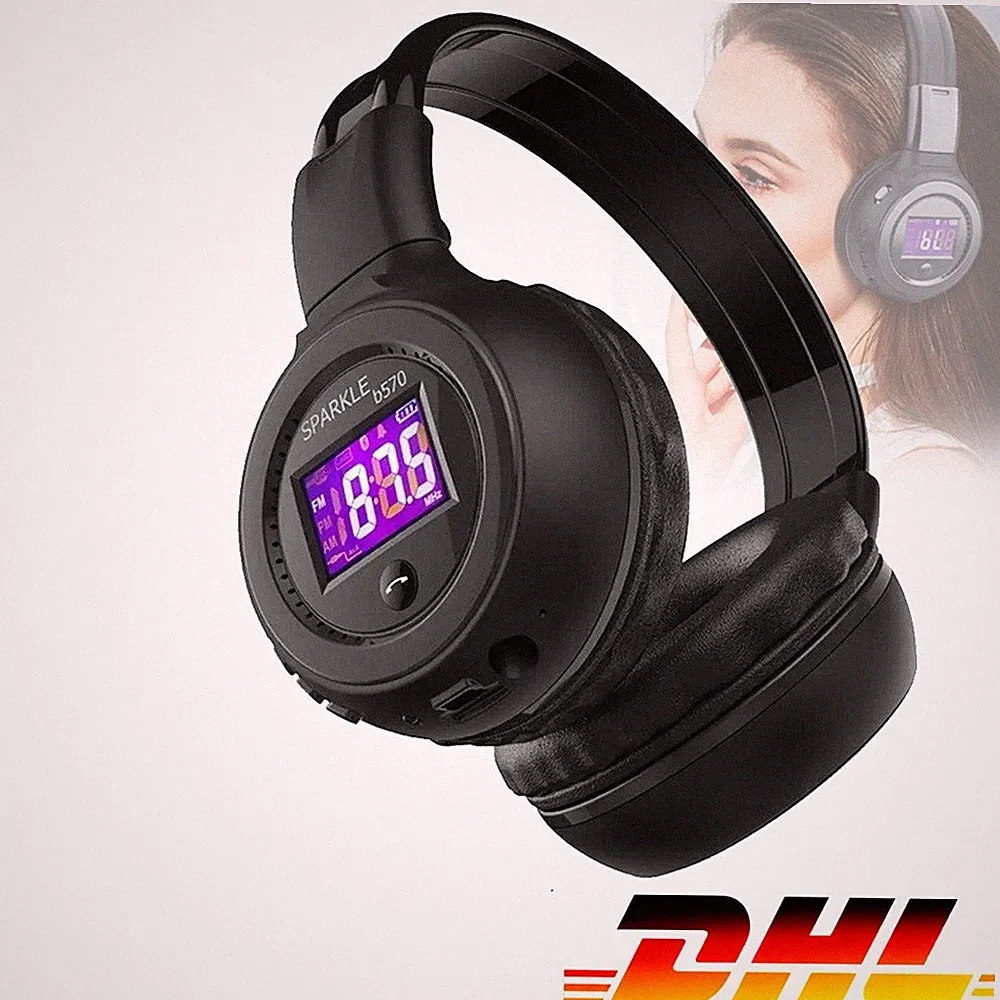 Kabellose Kopfhörer Mit Lcd, Fm-Radio & Microsd Mikrofon Bass Boost– 8H, CVC 6.0