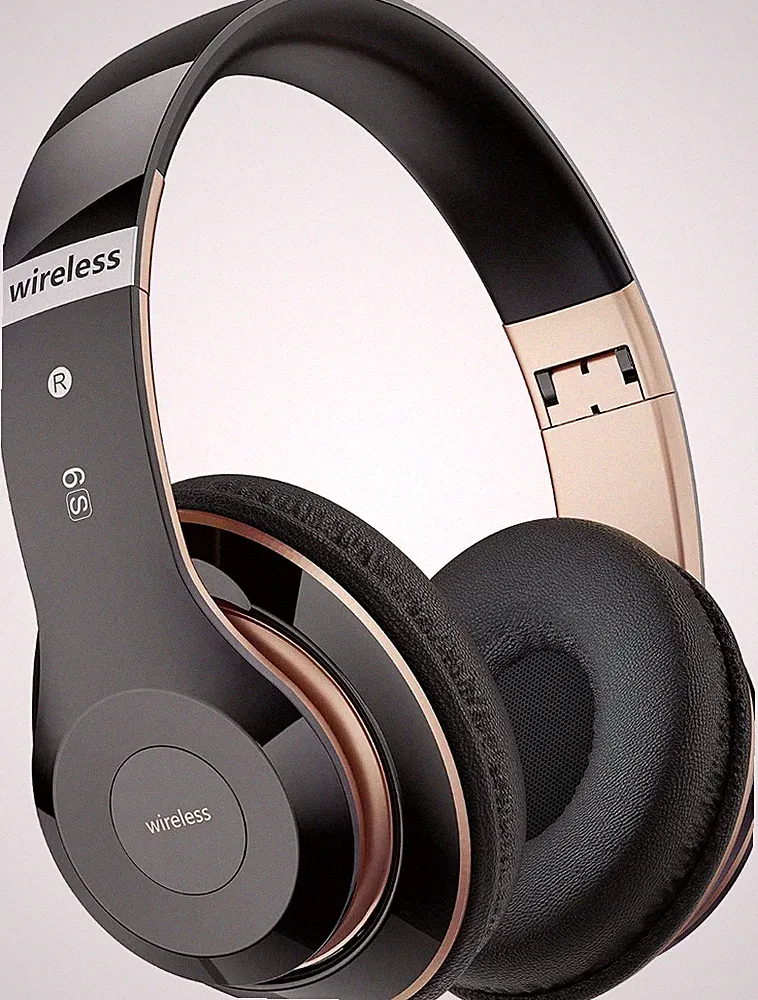 Kabellose Kopfhörer Over Ear Bluetooth 65 Std mit 6 EQ Modi für Musikgenuss