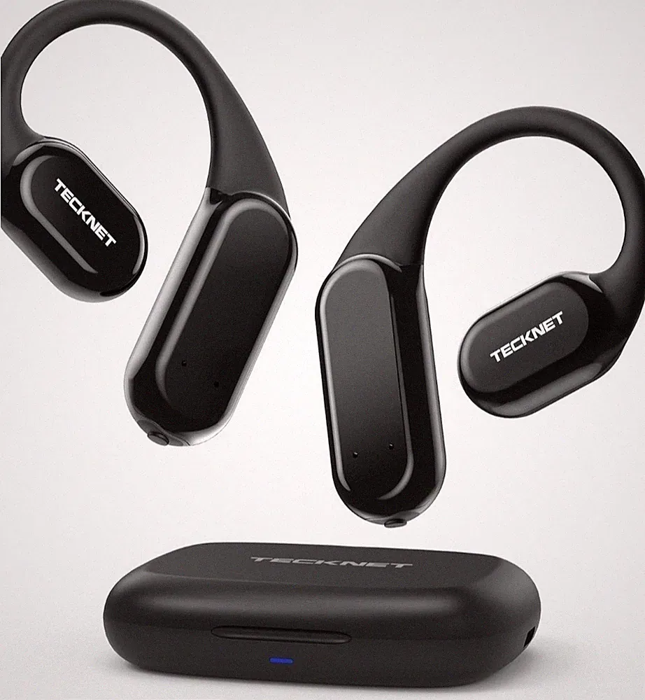 Kabellose Open-Ear-Kopfhörer Bluetooth IP68 Wasserdicht Ohrbügel Universall