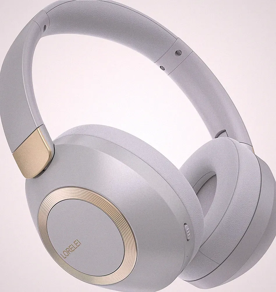 Kabellose Over-Ear-Kopfhörer Bluetooth 50H Playtime Faltbar Leicht mit Mikrofon