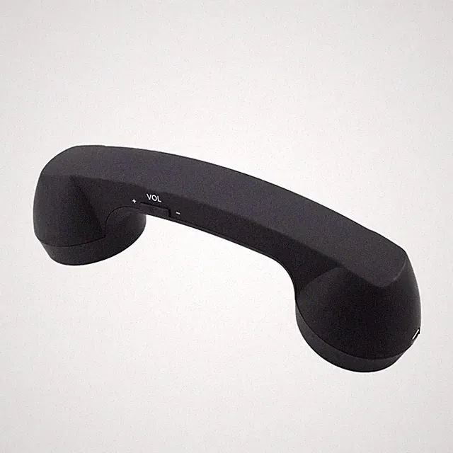 Kabellose Retro-Telefonhörer EJ842 für Smartphone, Bluetooth 3.0, Schwarz, 200 g