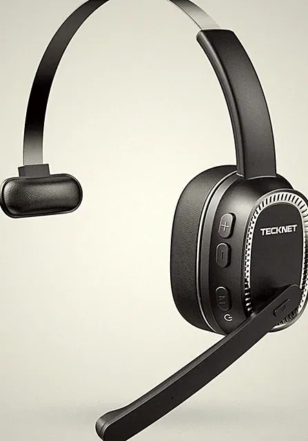Kabelloses Headset mit Mikrofon Noise Cancelling - Mikrofon - 40 Stunden Gesprächszeit